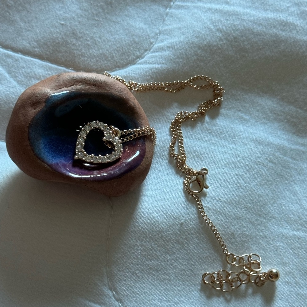 GOLD NECKLACE EARRINGS SET